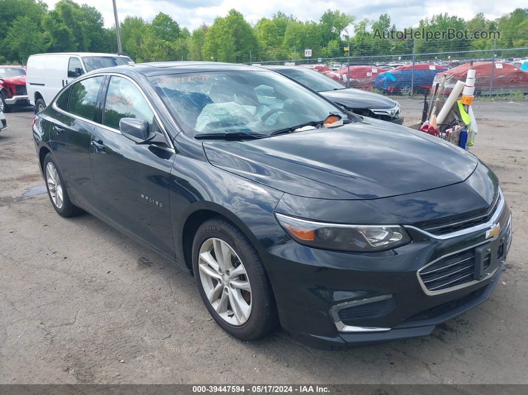 2018 Chevrolet Malibu Lt Black vin: 1G1ZD5ST5JF141878