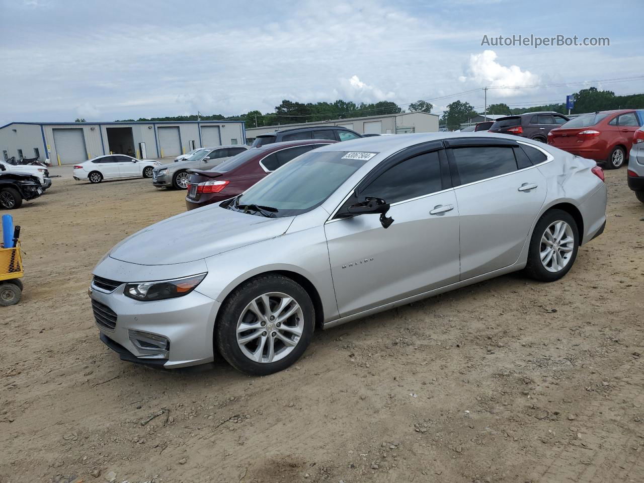 2018 Chevrolet Malibu Lt Silver vin: 1G1ZD5ST5JF158552