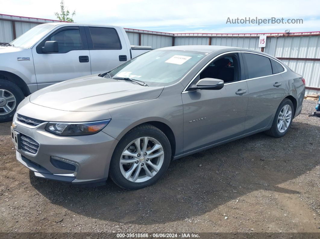 2018 Chevrolet Malibu Lt Gray vin: 1G1ZD5ST5JF181717