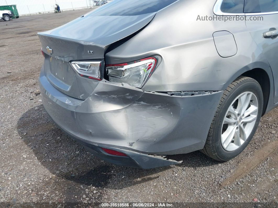 2018 Chevrolet Malibu Lt Gray vin: 1G1ZD5ST5JF181717