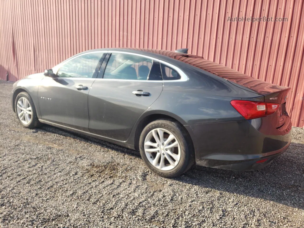 2018 Chevrolet Malibu Lt Gray vin: 1G1ZD5ST5JF223805