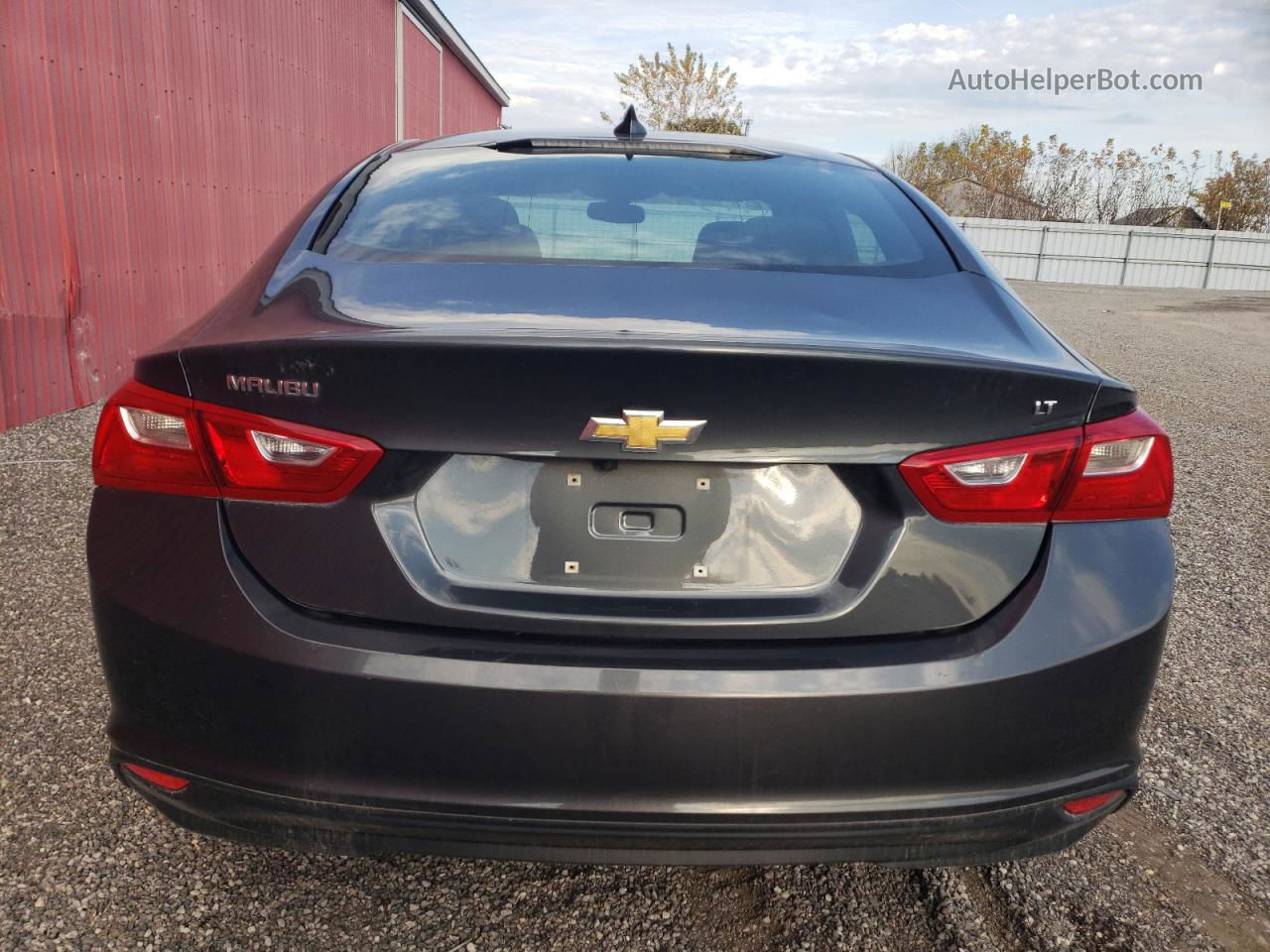 2018 Chevrolet Malibu Lt Gray vin: 1G1ZD5ST5JF223805