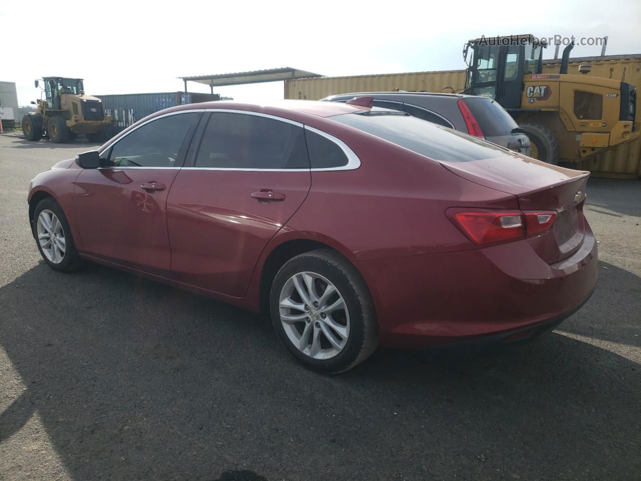 2018 Chevrolet Malibu Lt Maroon vin: 1G1ZD5ST5JF224095