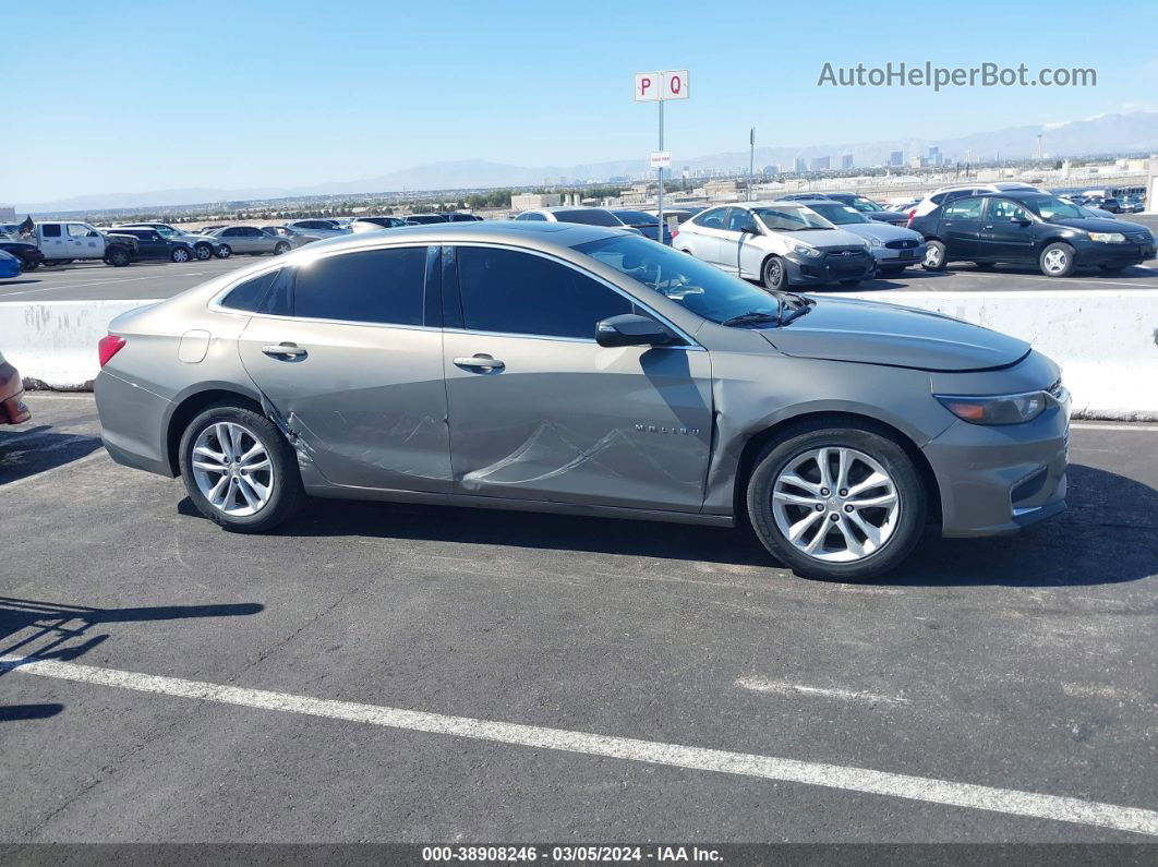 2018 Chevrolet Malibu Lt Gray vin: 1G1ZD5ST5JF237400