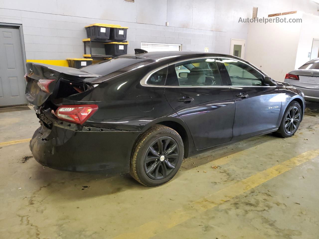 2019 Chevrolet Malibu Lt Black vin: 1G1ZD5ST5KF108347