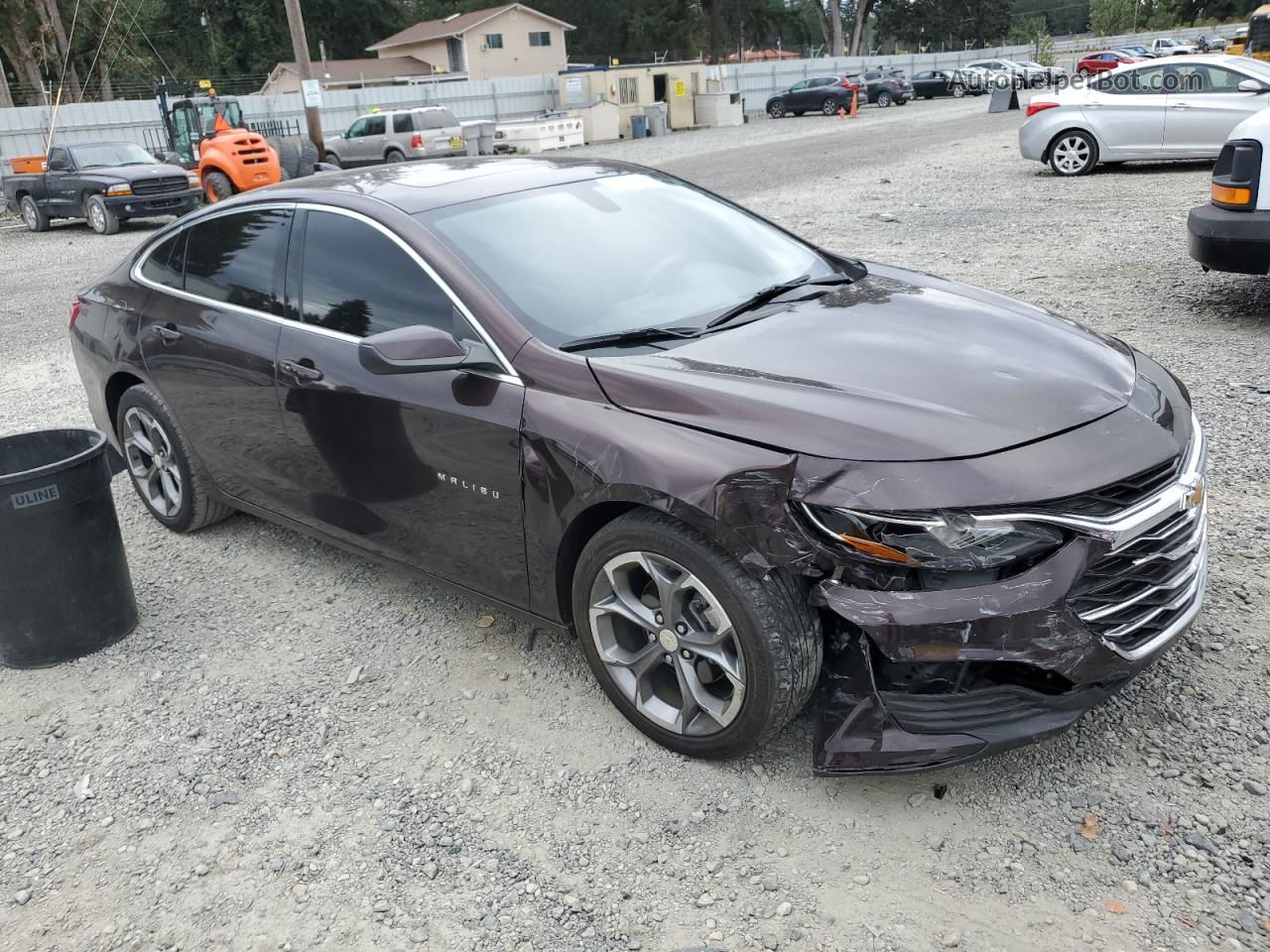 2021 Chevrolet Malibu Lt Purple vin: 1G1ZD5ST5MF013418