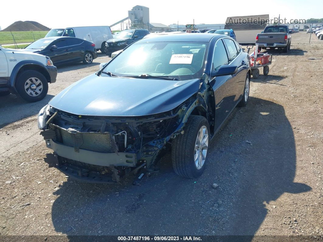 2021 Chevrolet Malibu Lt Blue vin: 1G1ZD5ST5MF015234