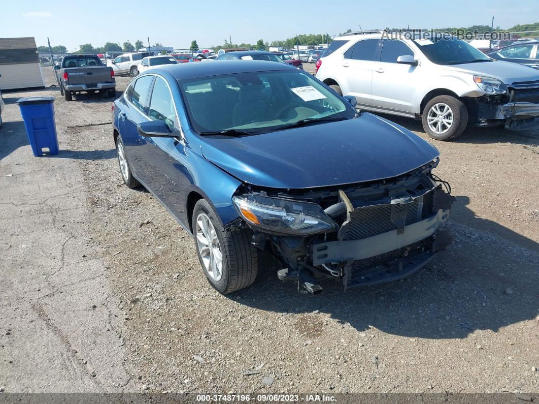 2021 Chevrolet Malibu Lt Blue vin: 1G1ZD5ST5MF015234