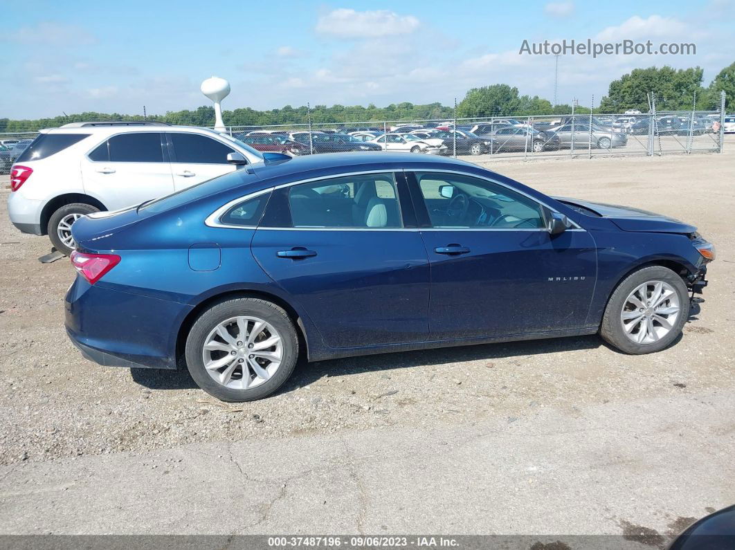 2021 Chevrolet Malibu Lt Blue vin: 1G1ZD5ST5MF015234