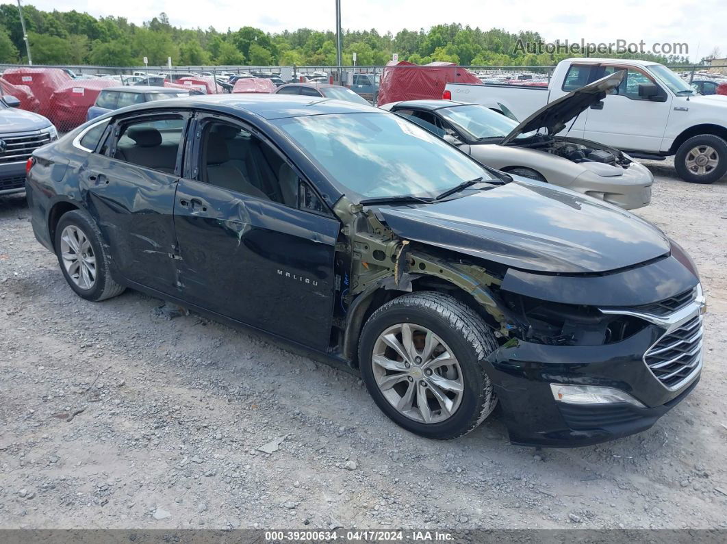 2021 Chevrolet Malibu Fwd Lt Черный vin: 1G1ZD5ST5MF015900