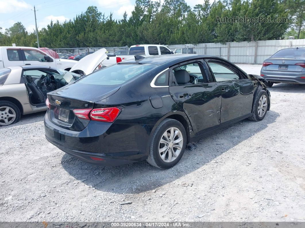 2021 Chevrolet Malibu Fwd Lt Черный vin: 1G1ZD5ST5MF015900