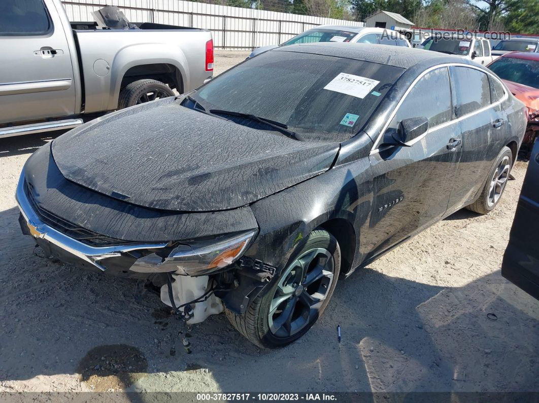 2021 Chevrolet Malibu Fwd Lt Черный vin: 1G1ZD5ST5MF016335