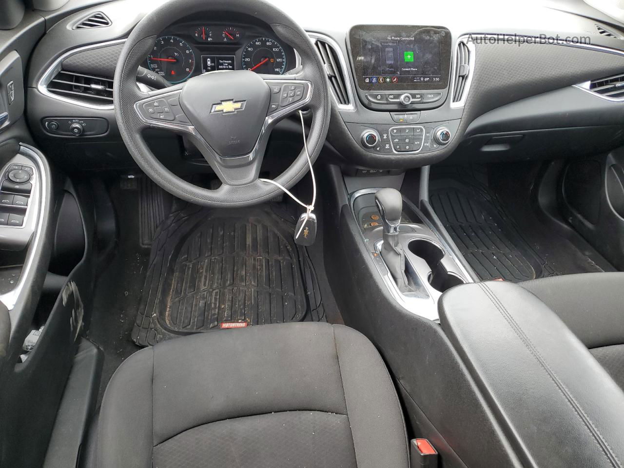 2021 Chevrolet Malibu Lt Черный vin: 1G1ZD5ST5MF019204