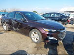 2021 Chevrolet Malibu Fwd Lt Бордовый vin: 1G1ZD5ST5MF030624