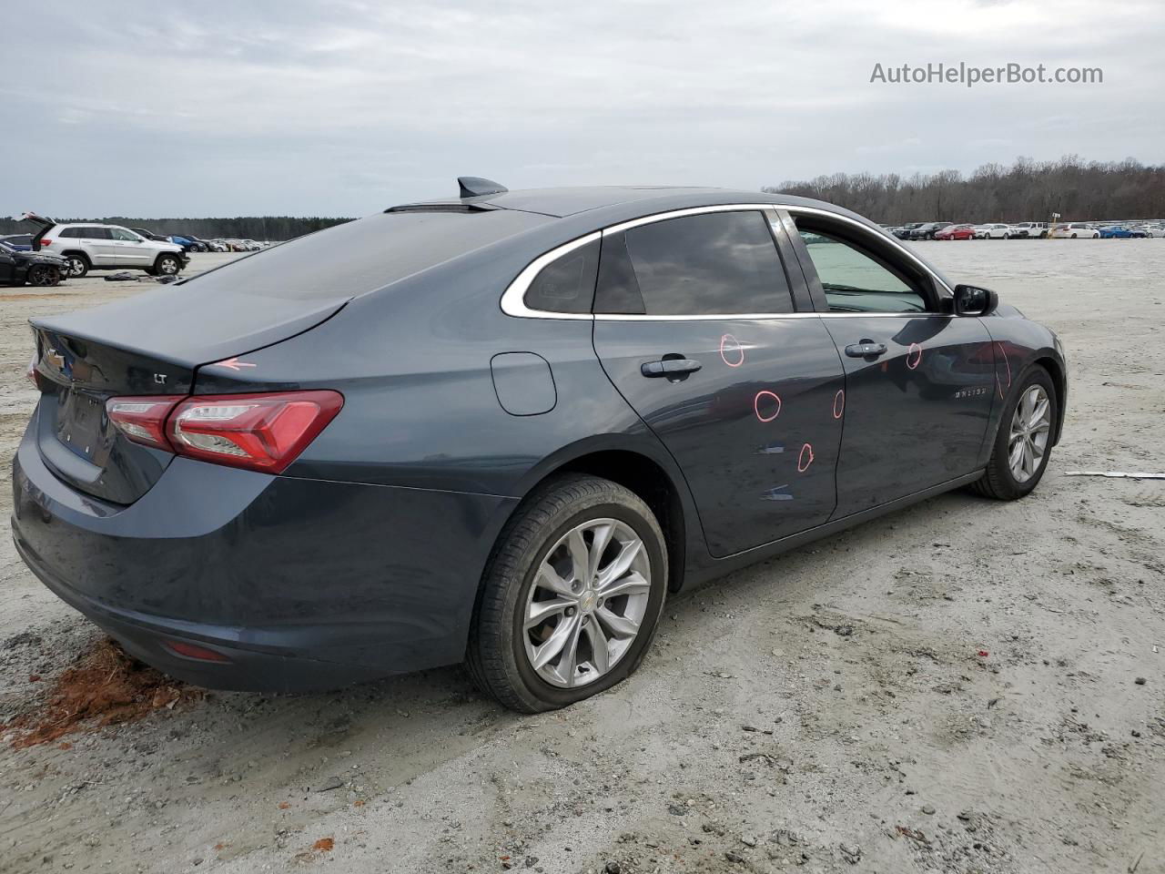 2021 Chevrolet Malibu Lt Gray vin: 1G1ZD5ST5MF056463