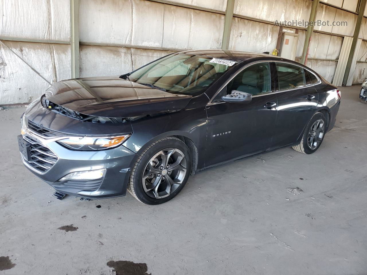 2021 Chevrolet Malibu Lt Charcoal vin: 1G1ZD5ST5MF067110