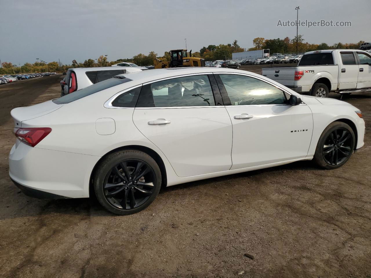 2021 Chevrolet Malibu Lt White vin: 1G1ZD5ST5MF088152