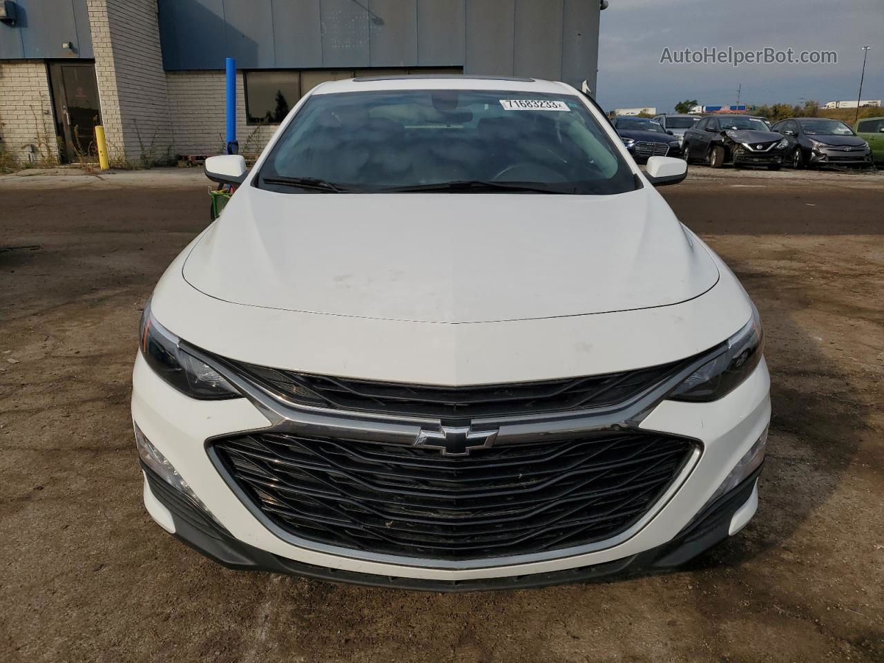 2021 Chevrolet Malibu Lt Белый vin: 1G1ZD5ST5MF088152