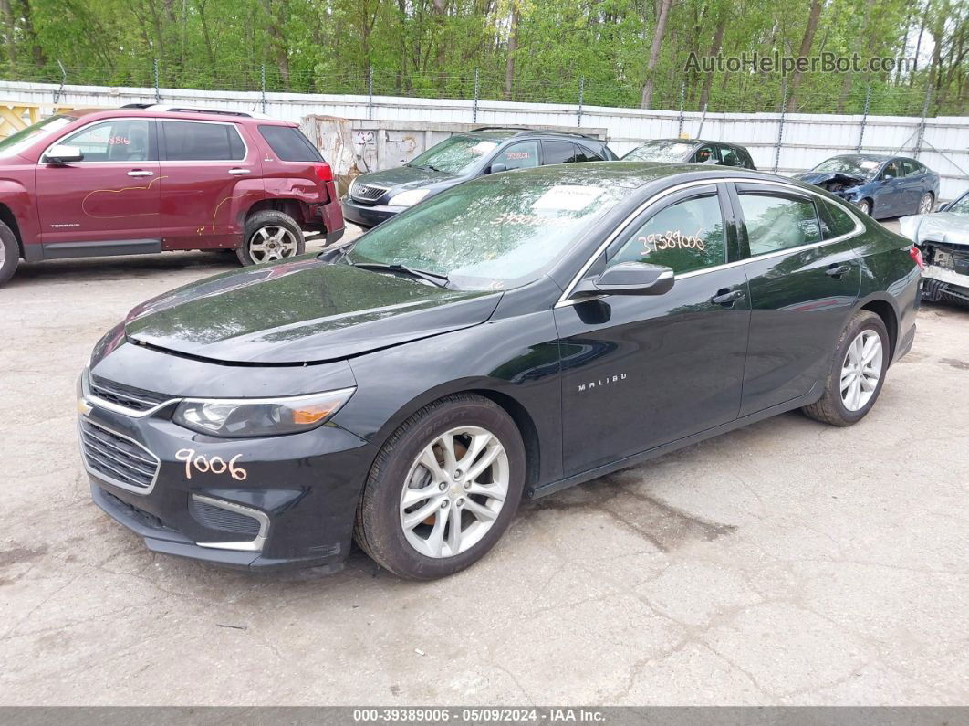 2018 Chevrolet Malibu Lt Black vin: 1G1ZD5ST6JF123695