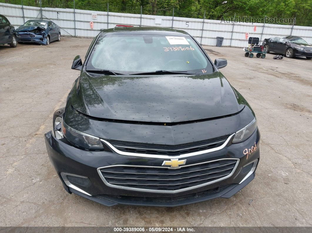 2018 Chevrolet Malibu Lt Black vin: 1G1ZD5ST6JF123695