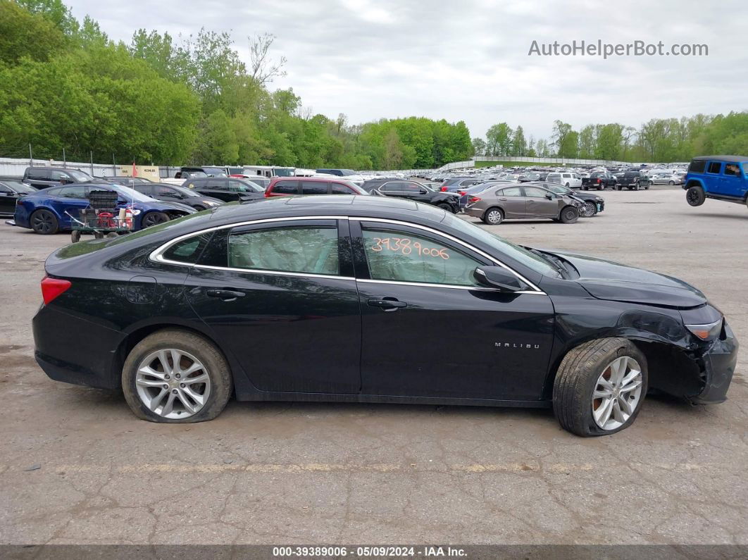 2018 Chevrolet Malibu Lt Black vin: 1G1ZD5ST6JF123695