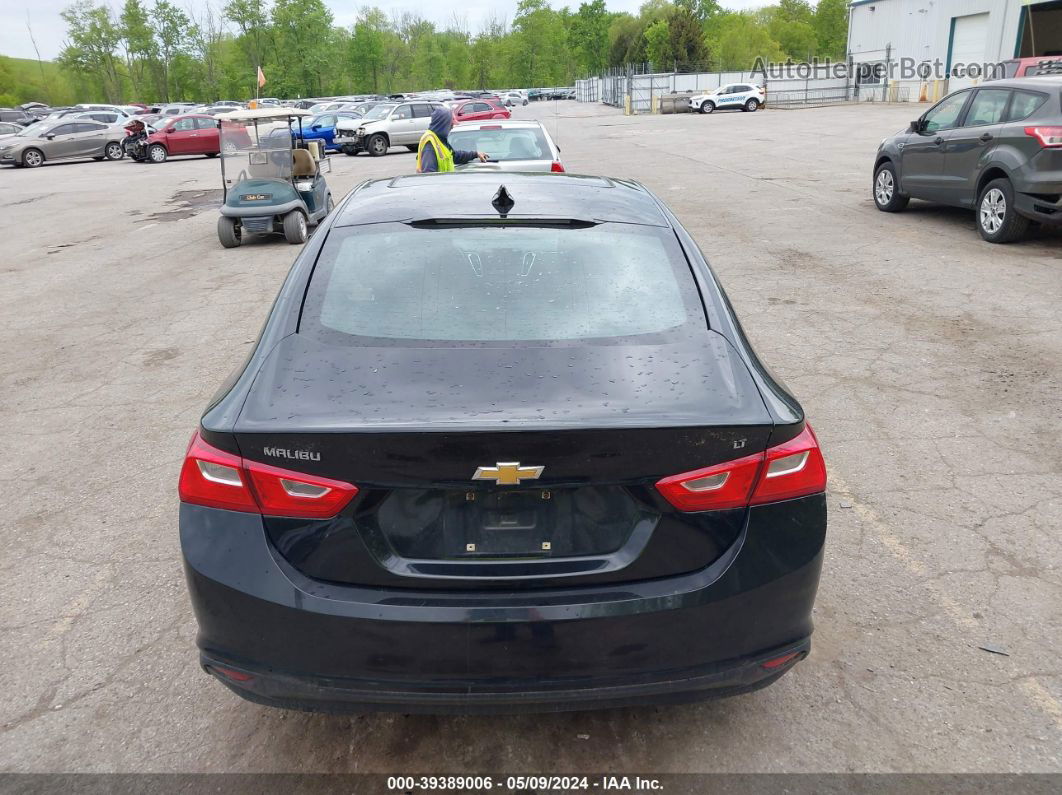 2018 Chevrolet Malibu Lt Black vin: 1G1ZD5ST6JF123695