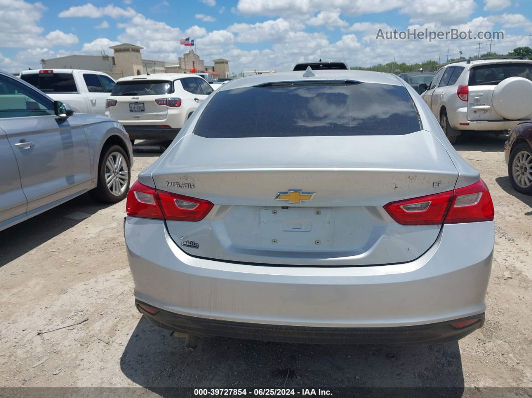 2018 Chevrolet Malibu Lt Silver vin: 1G1ZD5ST6JF137144