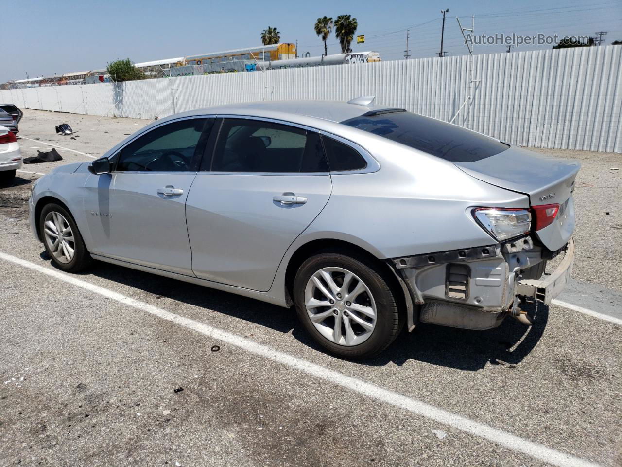 2018 Chevrolet Malibu Lt Gray vin: 1G1ZD5ST6JF174887