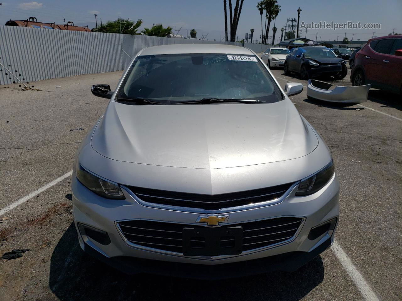 2018 Chevrolet Malibu Lt Gray vin: 1G1ZD5ST6JF174887