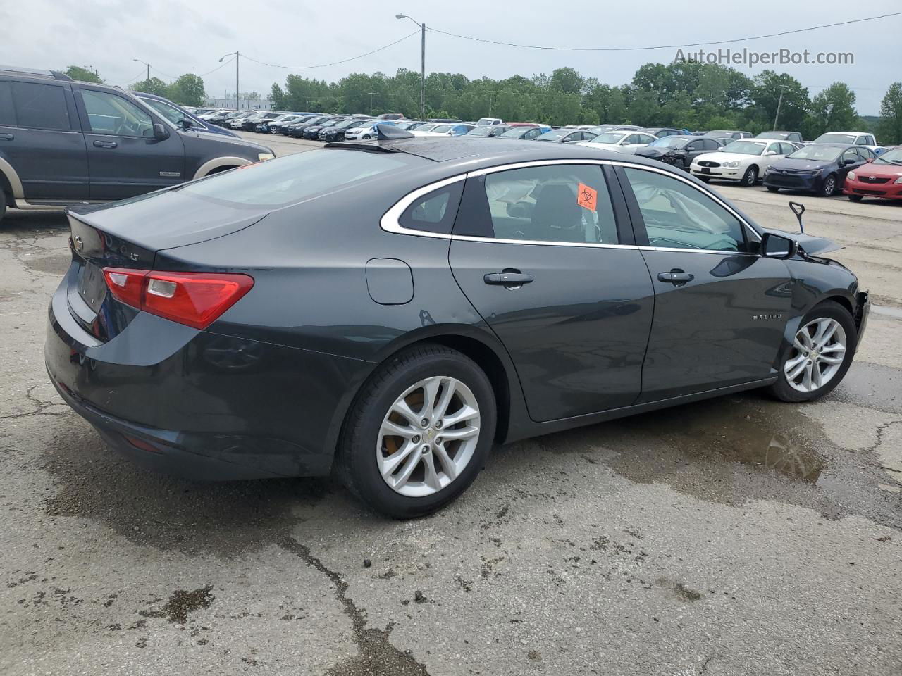 2018 Chevrolet Malibu Lt Charcoal vin: 1G1ZD5ST6JF181192