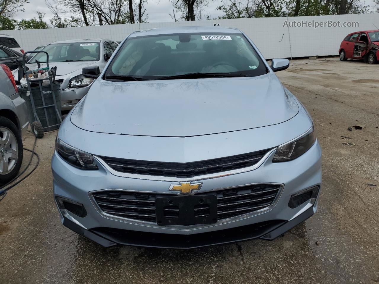 2018 Chevrolet Malibu Lt Blue vin: 1G1ZD5ST6JF243772