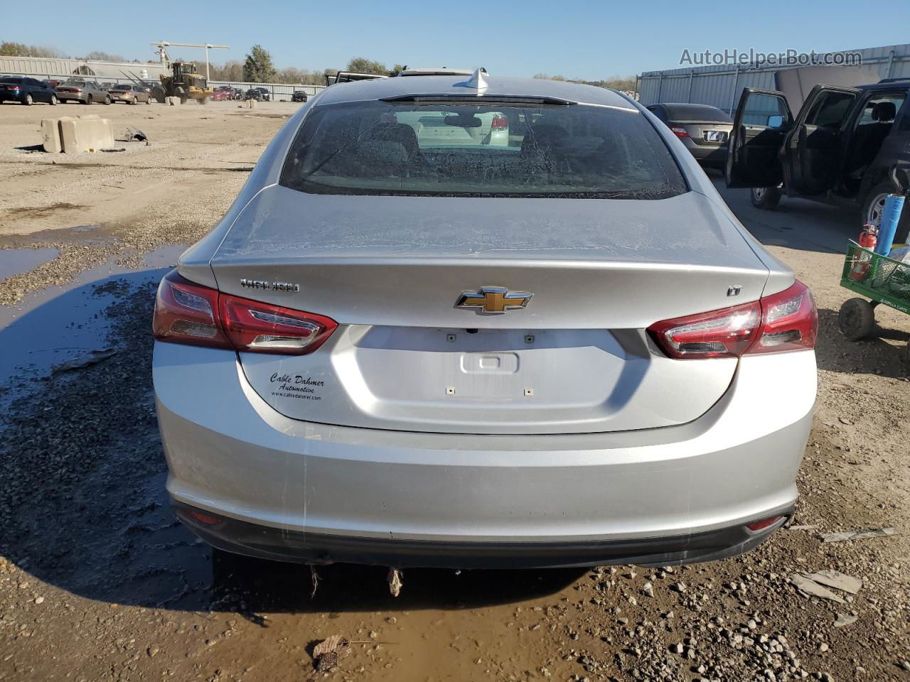 2021 Chevrolet Malibu Lt Silver vin: 1G1ZD5ST6MF028994