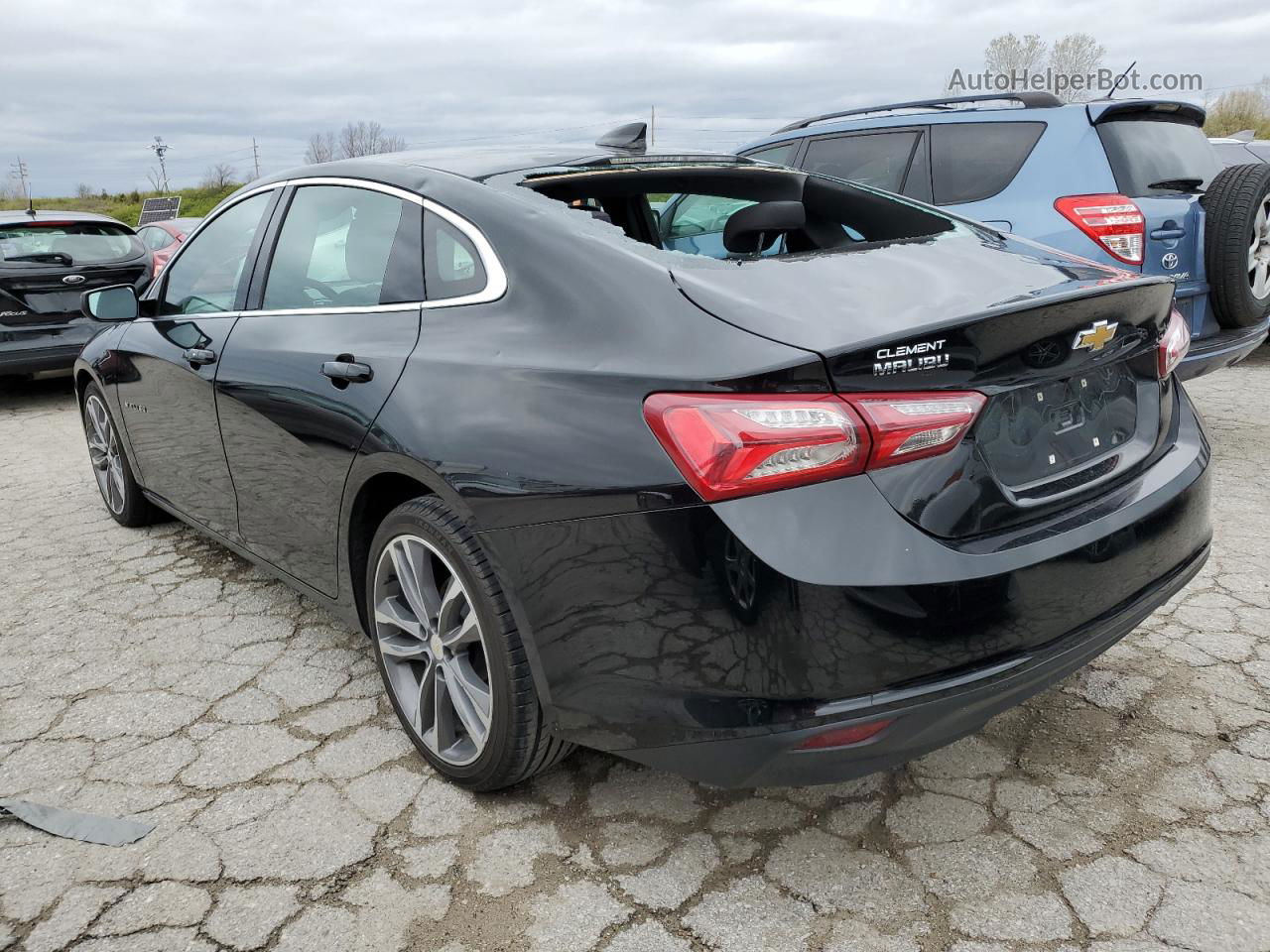 2021 Chevrolet Malibu Lt Black vin: 1G1ZD5ST6MF030440