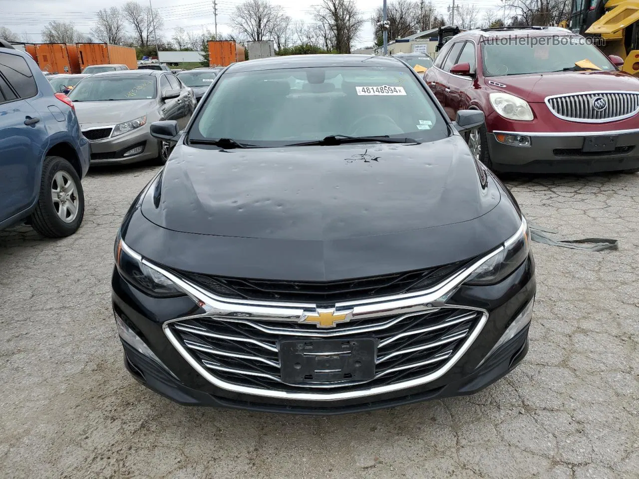 2021 Chevrolet Malibu Lt Black vin: 1G1ZD5ST6MF030440