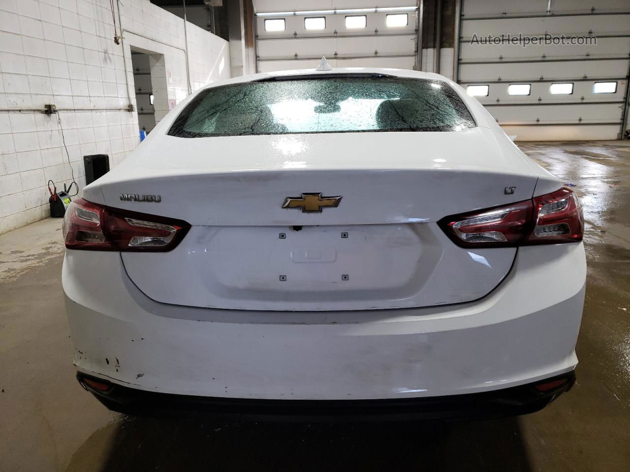 2021 Chevrolet Malibu Lt White vin: 1G1ZD5ST6MF043186