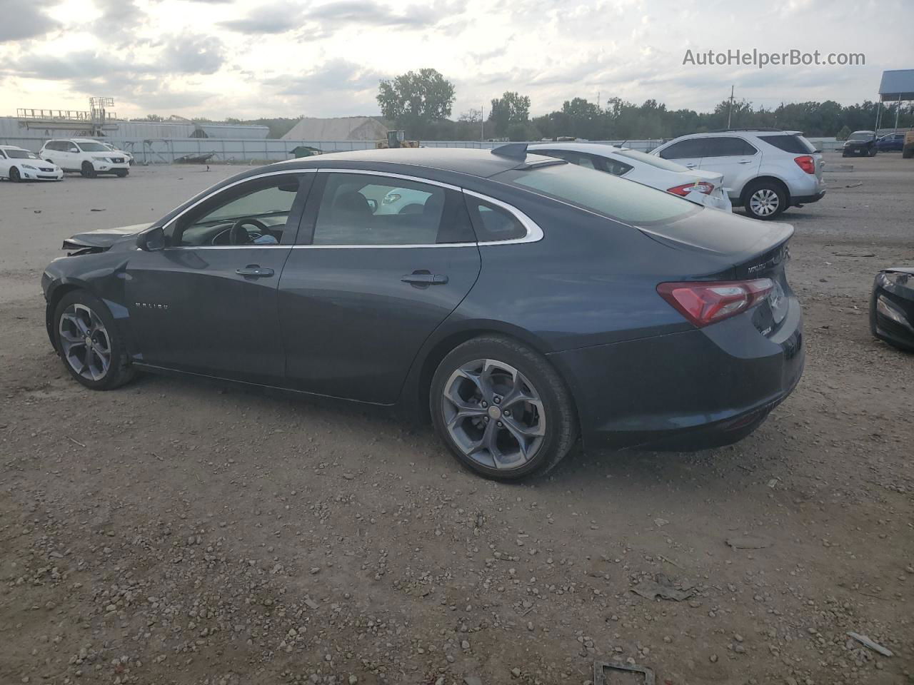 2021 Chevrolet Malibu Lt Серый vin: 1G1ZD5ST6MF060022