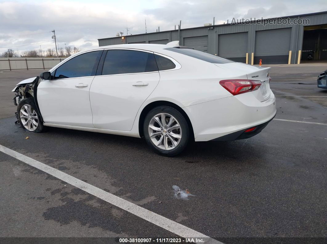 2021 Chevrolet Malibu Fwd Lt White vin: 1G1ZD5ST6MF063101