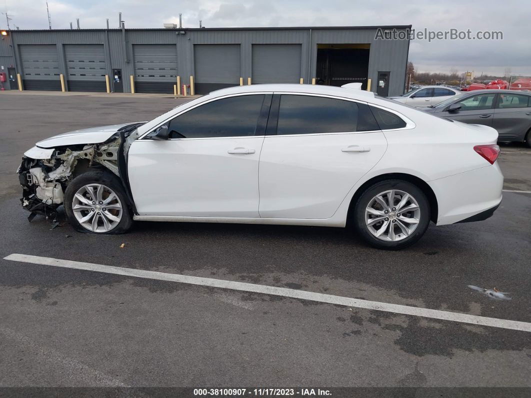 2021 Chevrolet Malibu Fwd Lt Белый vin: 1G1ZD5ST6MF063101