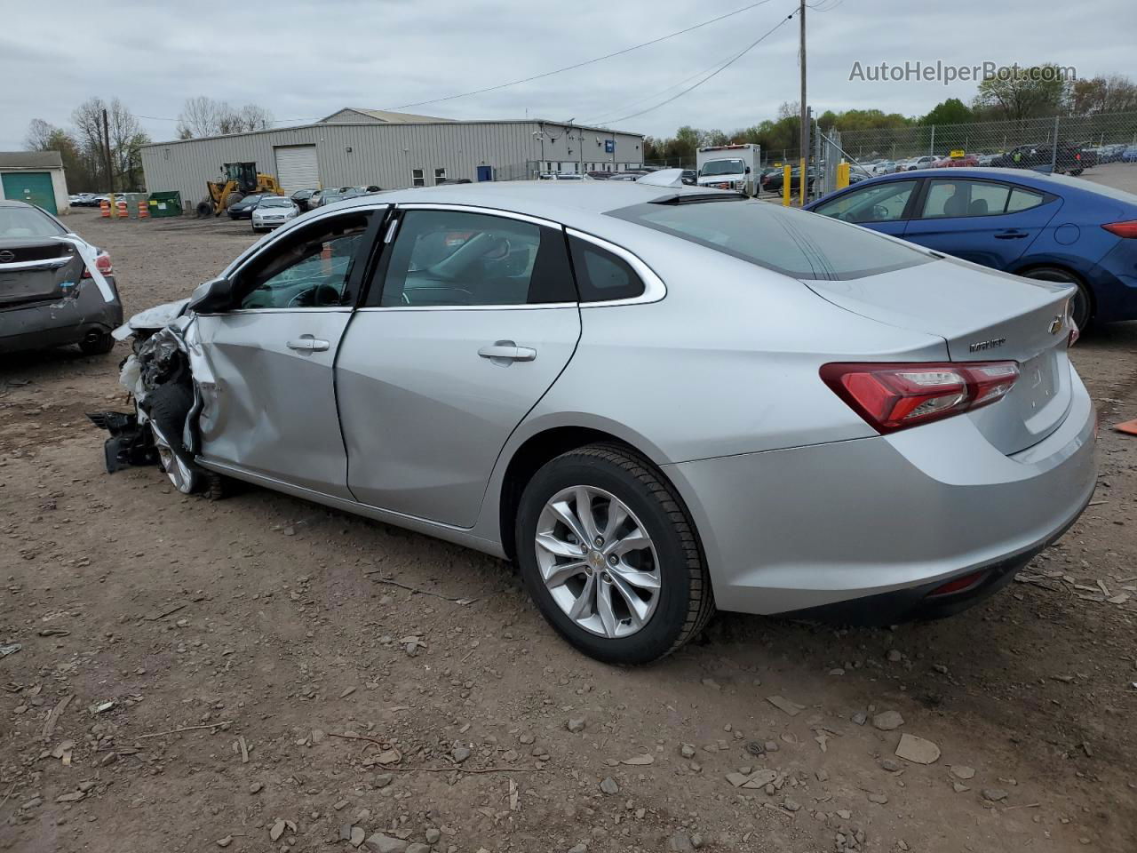 2021 Chevrolet Malibu Lt Серебряный vin: 1G1ZD5ST6MF063776