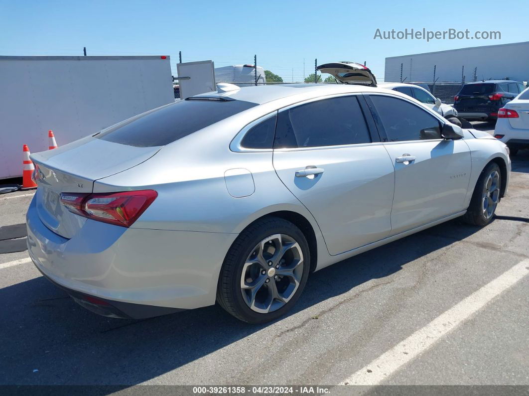 2021 Chevrolet Malibu Fwd Lt Silver vin: 1G1ZD5ST6MF068606