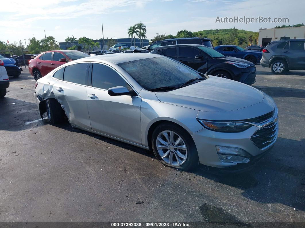 2021 Chevrolet Malibu Fwd Lt Silver vin: 1G1ZD5ST6MF069917