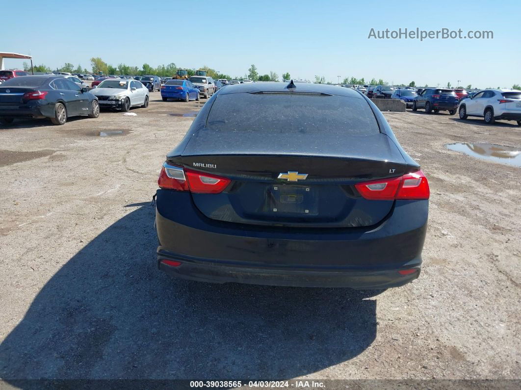 2018 Chevrolet Malibu Lt Black vin: 1G1ZD5ST7JF109143