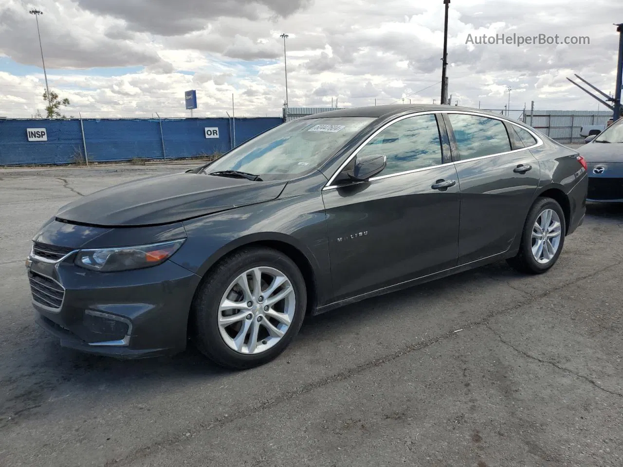 2018 Chevrolet Malibu Lt Gray vin: 1G1ZD5ST7JF126444