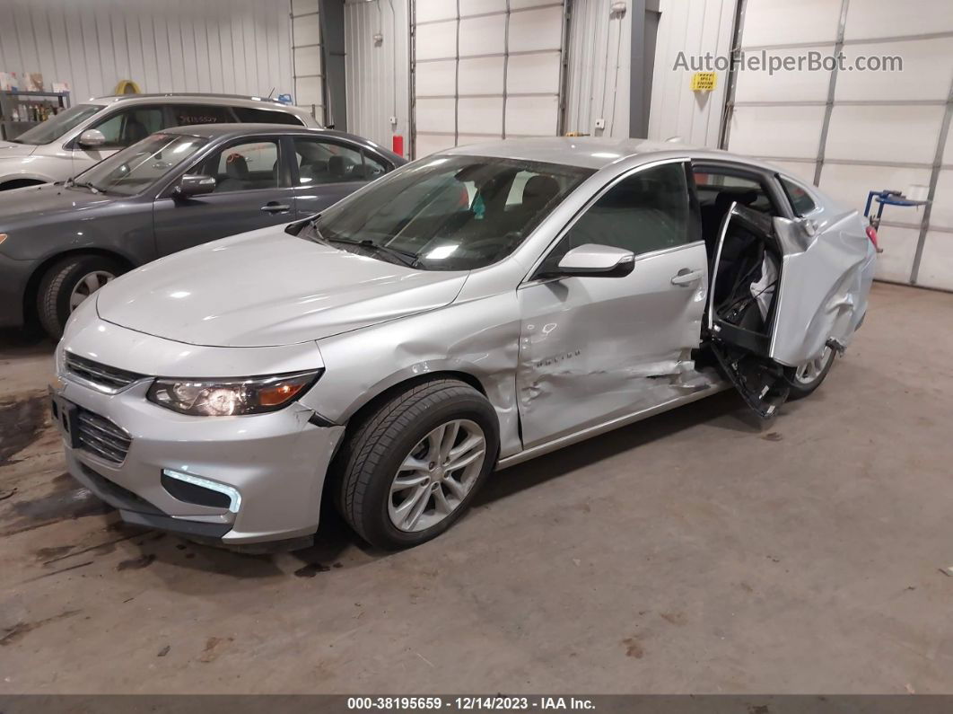 2018 Chevrolet Malibu Lt Silver vin: 1G1ZD5ST7JF172596