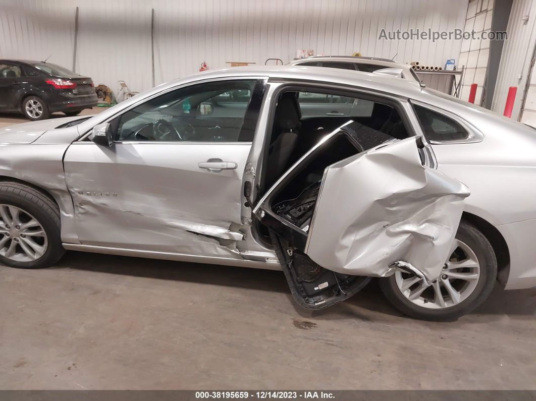 2018 Chevrolet Malibu Lt Silver vin: 1G1ZD5ST7JF172596