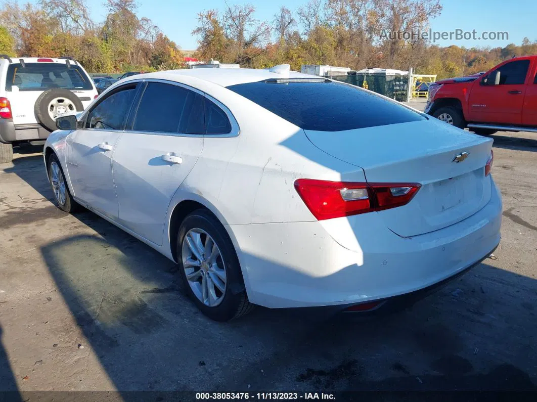 2018 Chevrolet Malibu Lt Белый vin: 1G1ZD5ST7JF184604