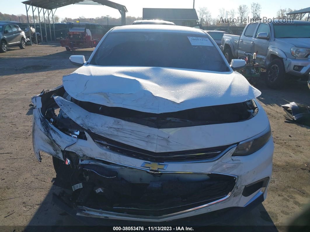 2018 Chevrolet Malibu Lt White vin: 1G1ZD5ST7JF184604