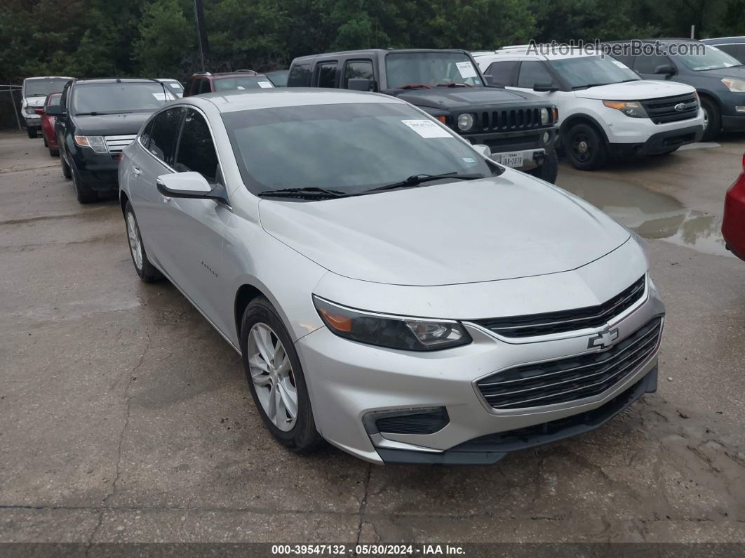 2018 Chevrolet Malibu Lt Silver vin: 1G1ZD5ST7JF198633