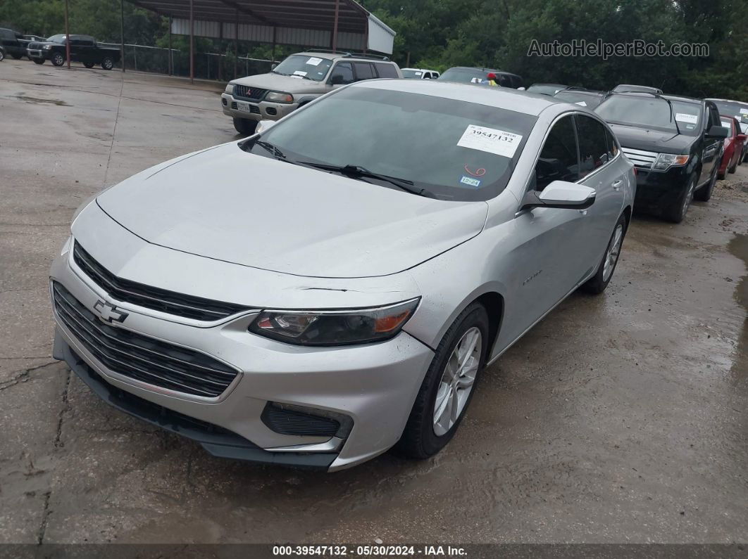 2018 Chevrolet Malibu Lt Silver vin: 1G1ZD5ST7JF198633