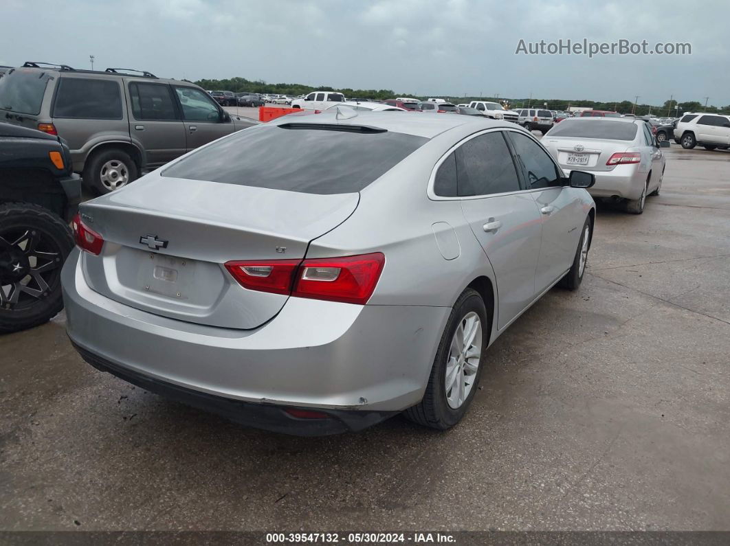 2018 Chevrolet Malibu Lt Silver vin: 1G1ZD5ST7JF198633